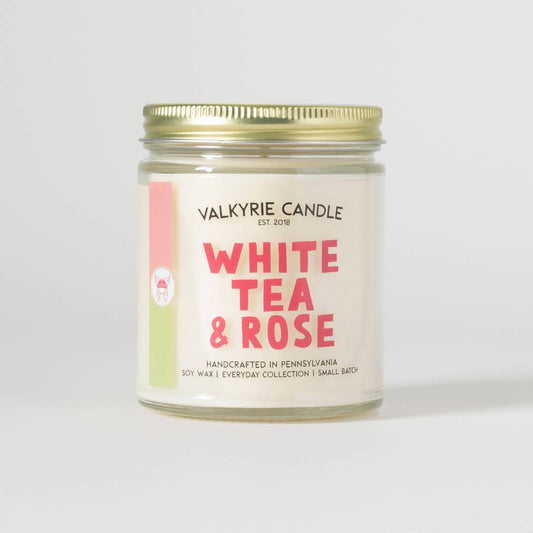 White Tea and Rose Candle