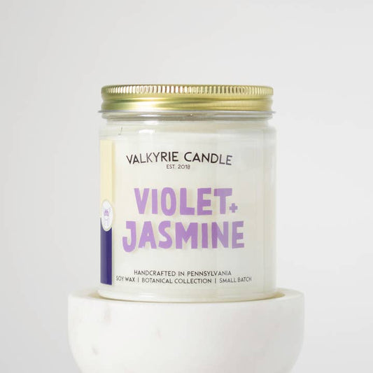Violet + Jasmine Candle
