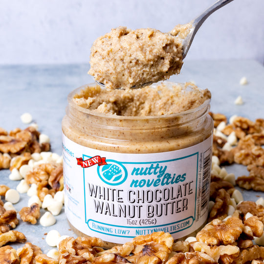 White Chocolate Walnut Butter - Nutty Novelties