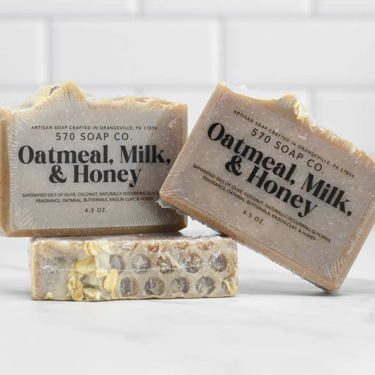 Oatmeal Milk and Honey Bar Soap