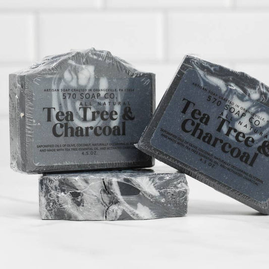 Tea Tree & Charcoal Bar Soap