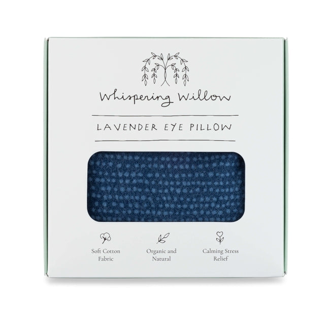 Eye Pillow, Lavender - Deep Blue - Boxed