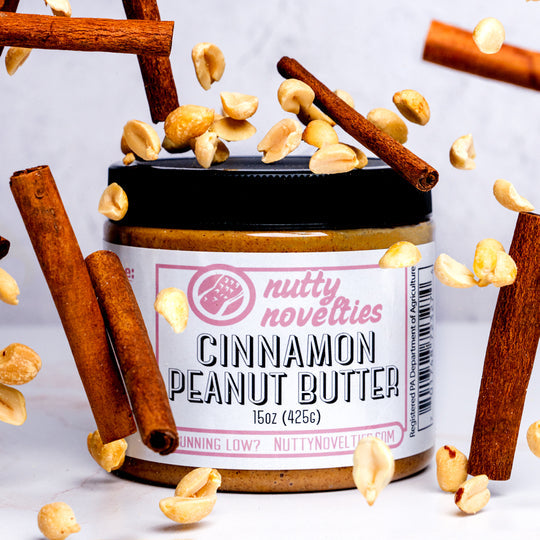 Cinnamon Peanut Butter (8 oz) - Nutty Novelties