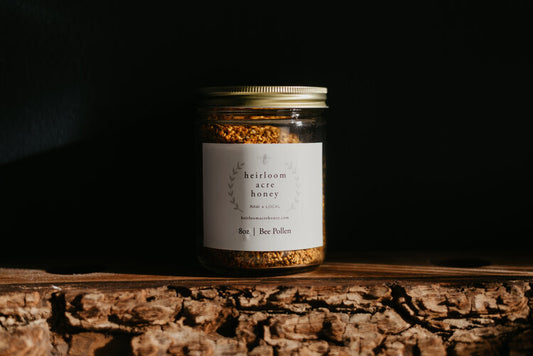 Raw Bee Pollen (8 oz) - Heirloom Acre Honey