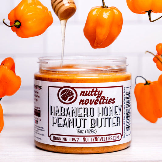 Habanero Honey Peanut Butter - Nutty Novelties