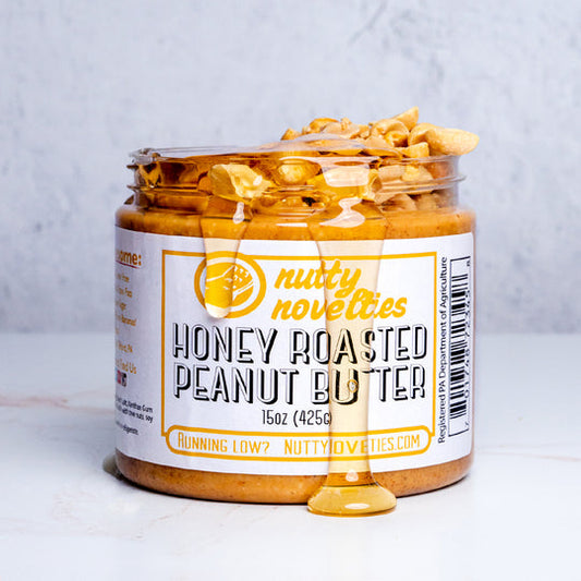 Honey Roasted Peanut Butter - Nutty Novelties