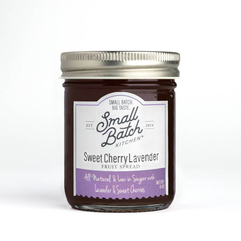 Sweet Cherry Lavender Fruit Spread