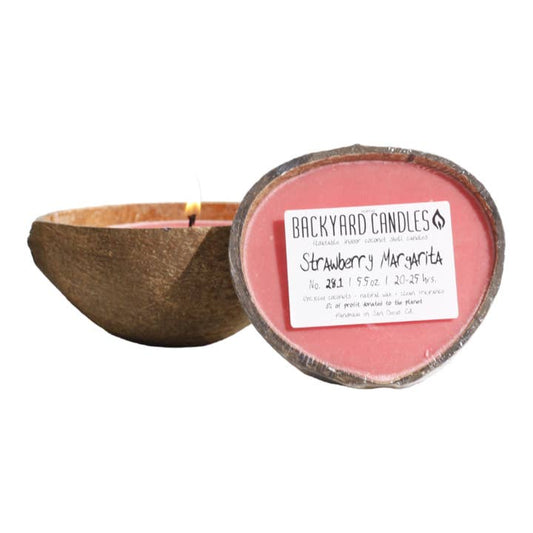 Strawberry Margarita Backyard Candle