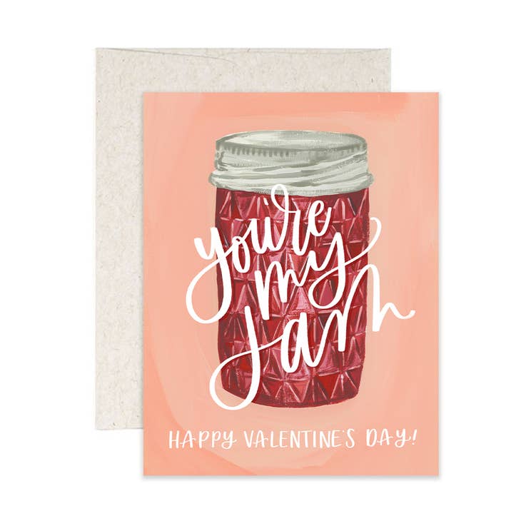 Jam Valentine's Day Greeting Card